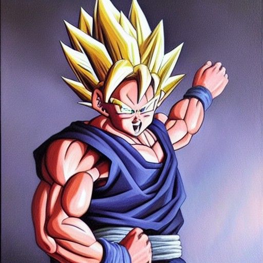 Dragonball as Oil Painting by Gurney