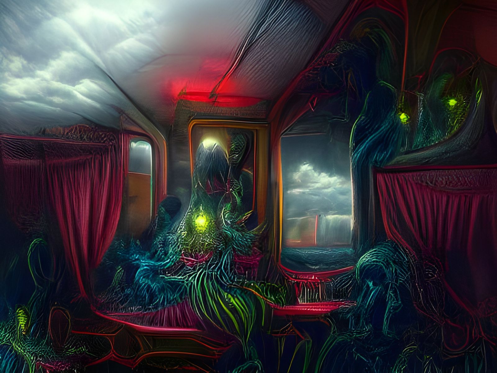 Nightmare in Orient Express: Steampunk Horror