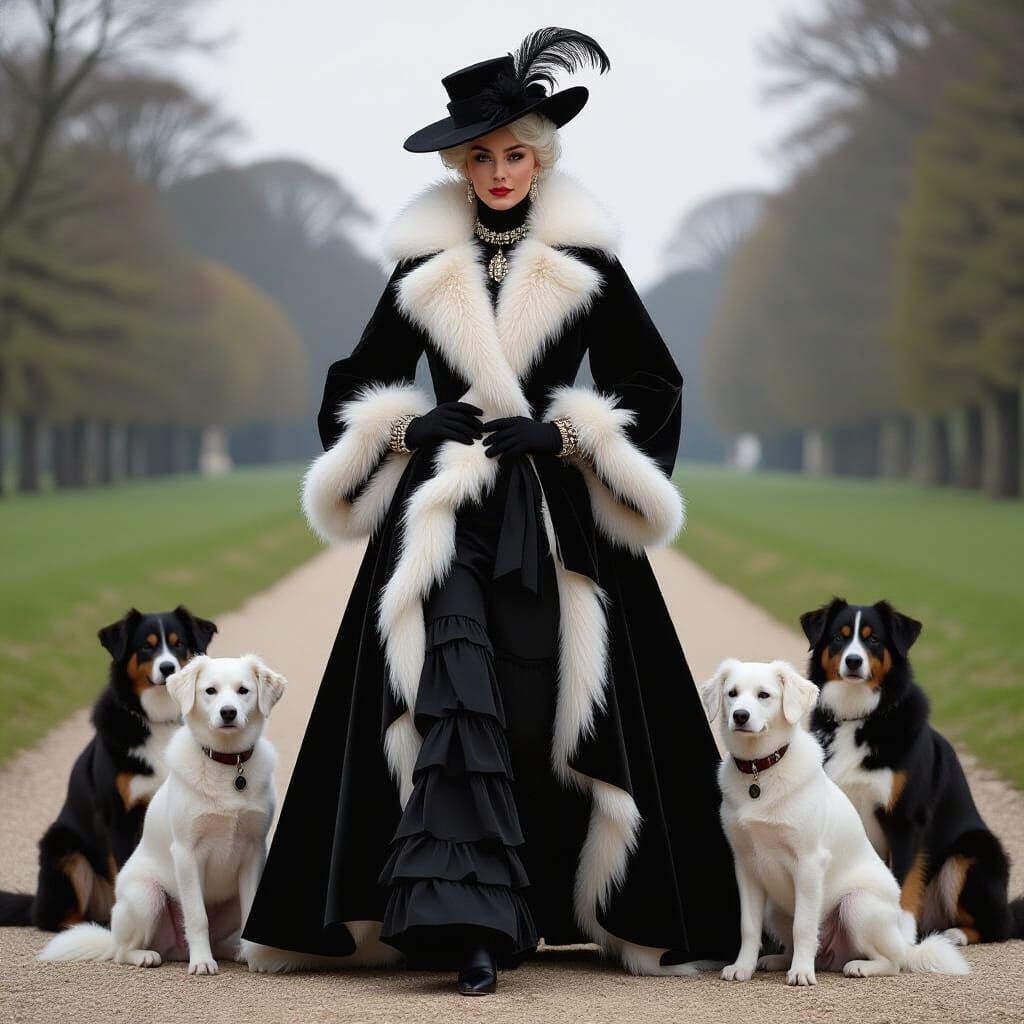 Cruella de Vil in Countryside Style