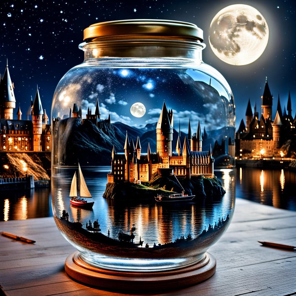 Inside a Jar: Arriving at Hogwarts