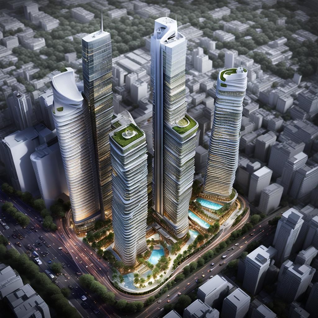 Kuala Lumpur Mixed-Use Development with Iconic Towers