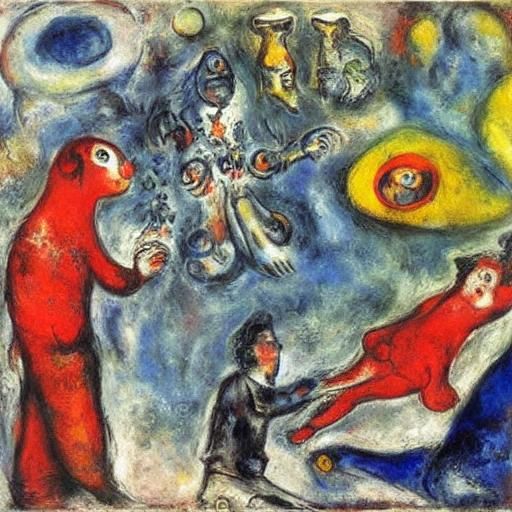 Amoeba's Sunny Day Out: Expressionist Style