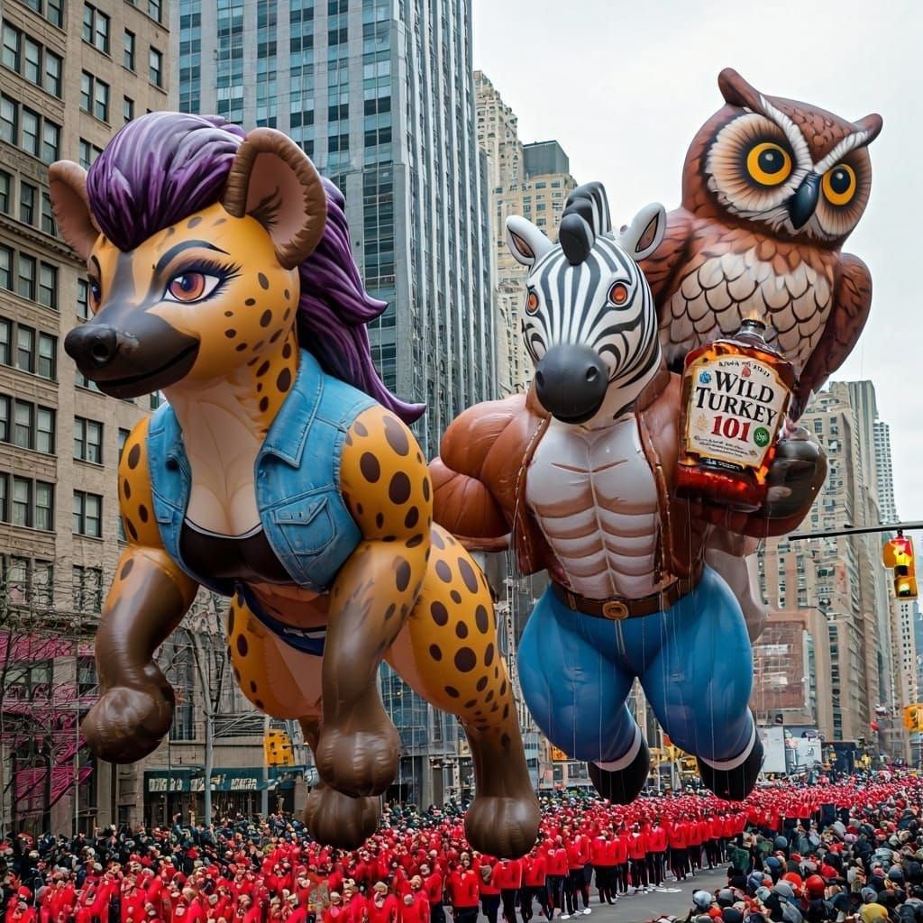 Macy's Parade: Helium Balloon Animals in New York