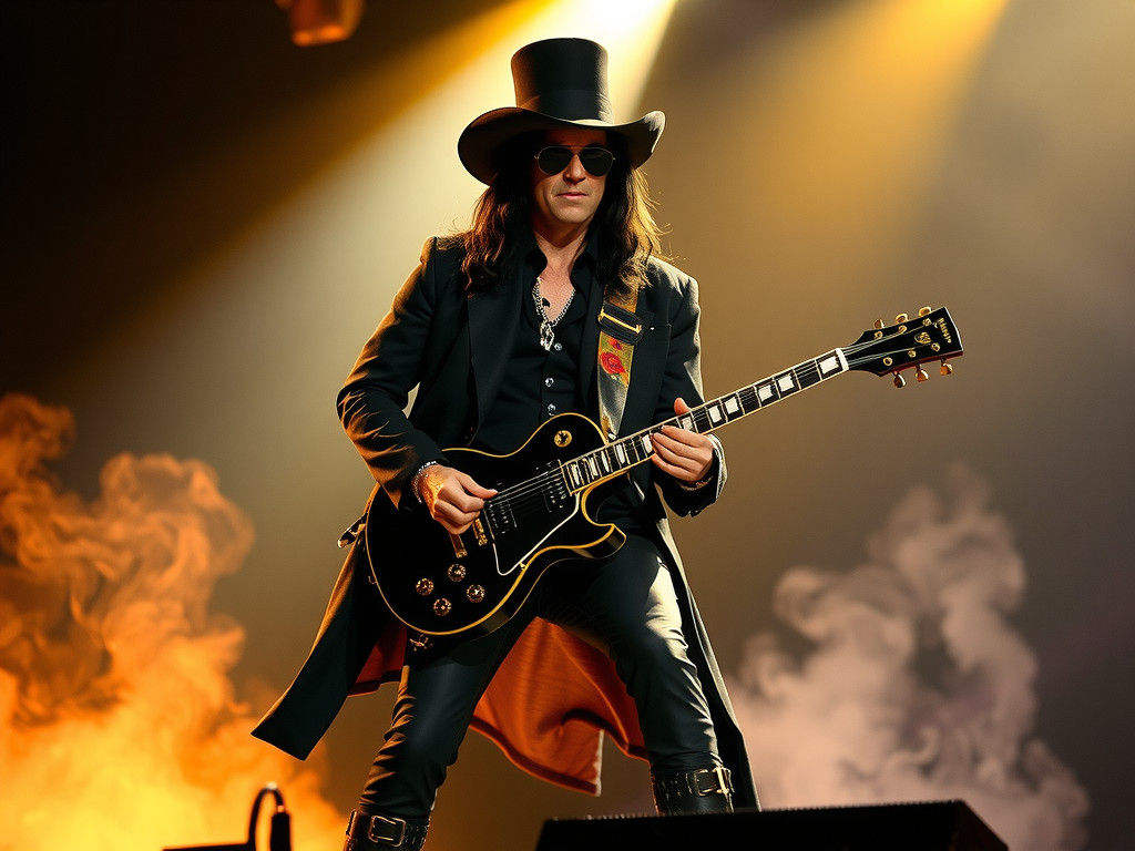 Rockstar Pilgrim: Slash on Stage in the 90s