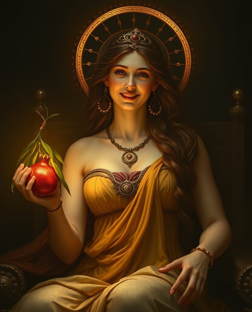 Radiant Persephone, Queen of the Underworld