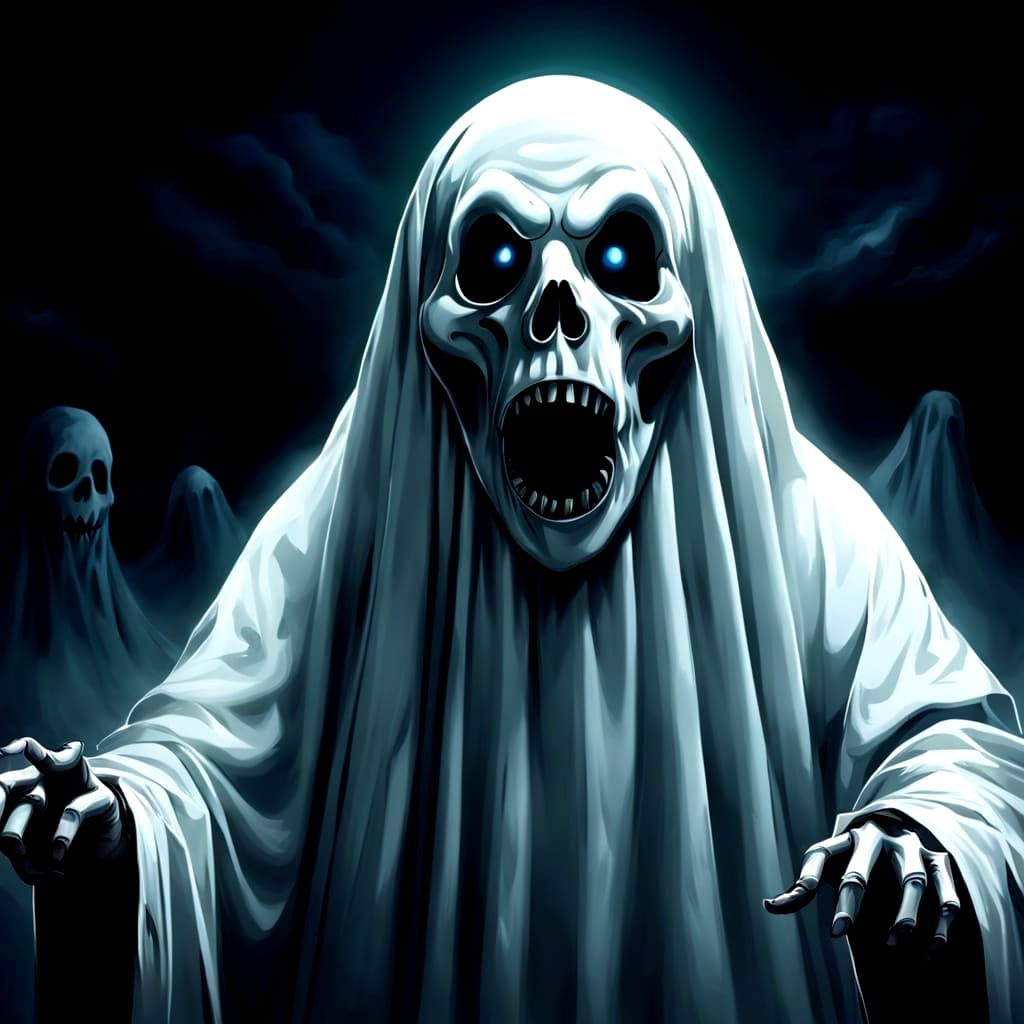 Ethereal Apparition Reveals Terror