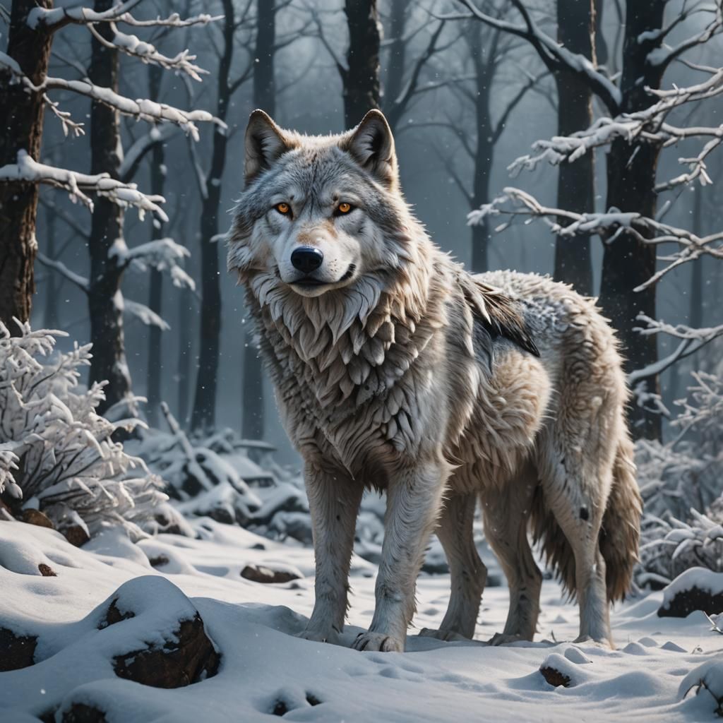 snow wolf