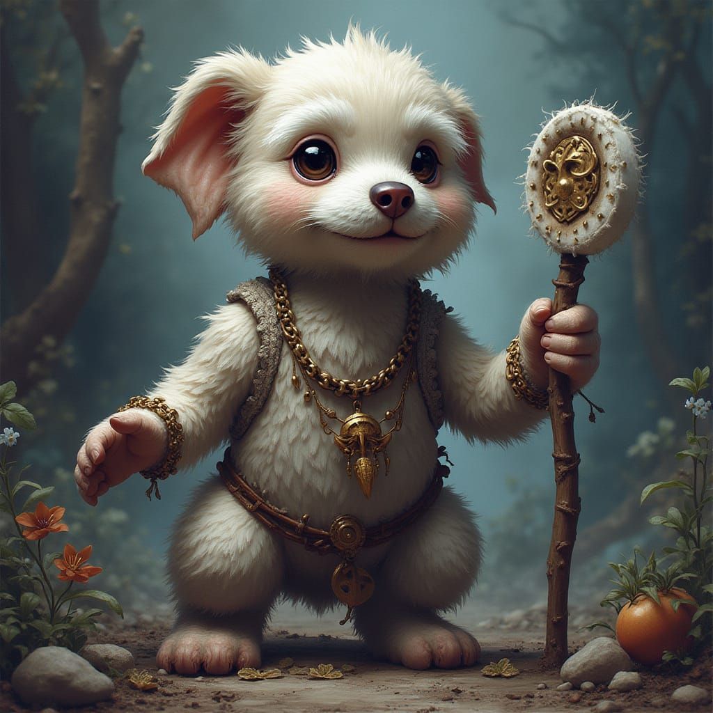 Neo-Psychedelic Cat in Lotus Pose with Galaxies