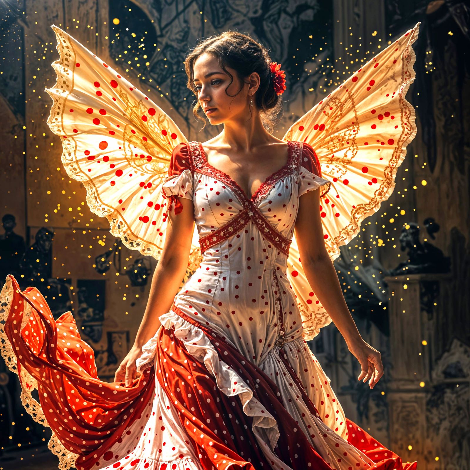 Spanish Flamenco Polka Dots 💃