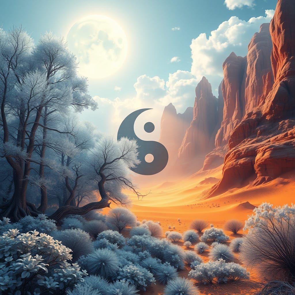 Ethereal Harmony of Yin and Yang