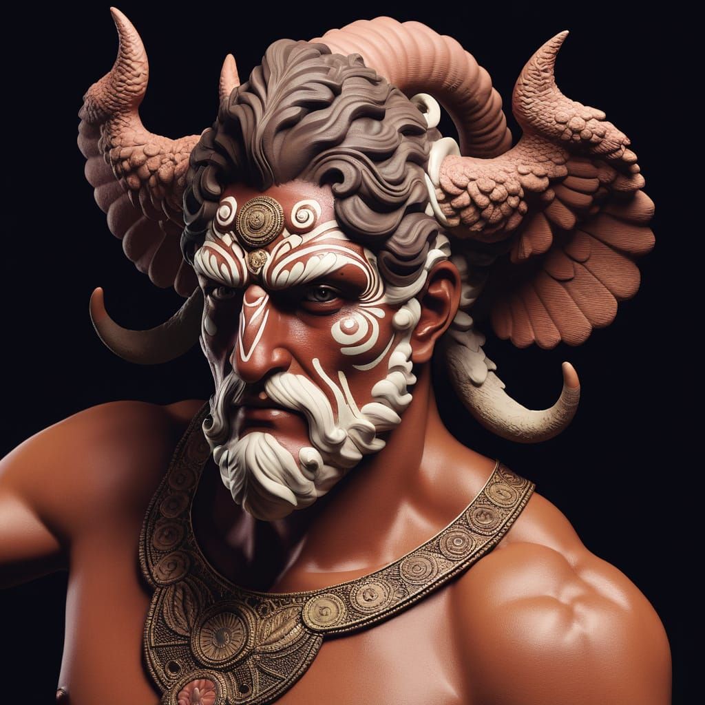 Abraxas: AI Interpretation of the Gnostic Deity