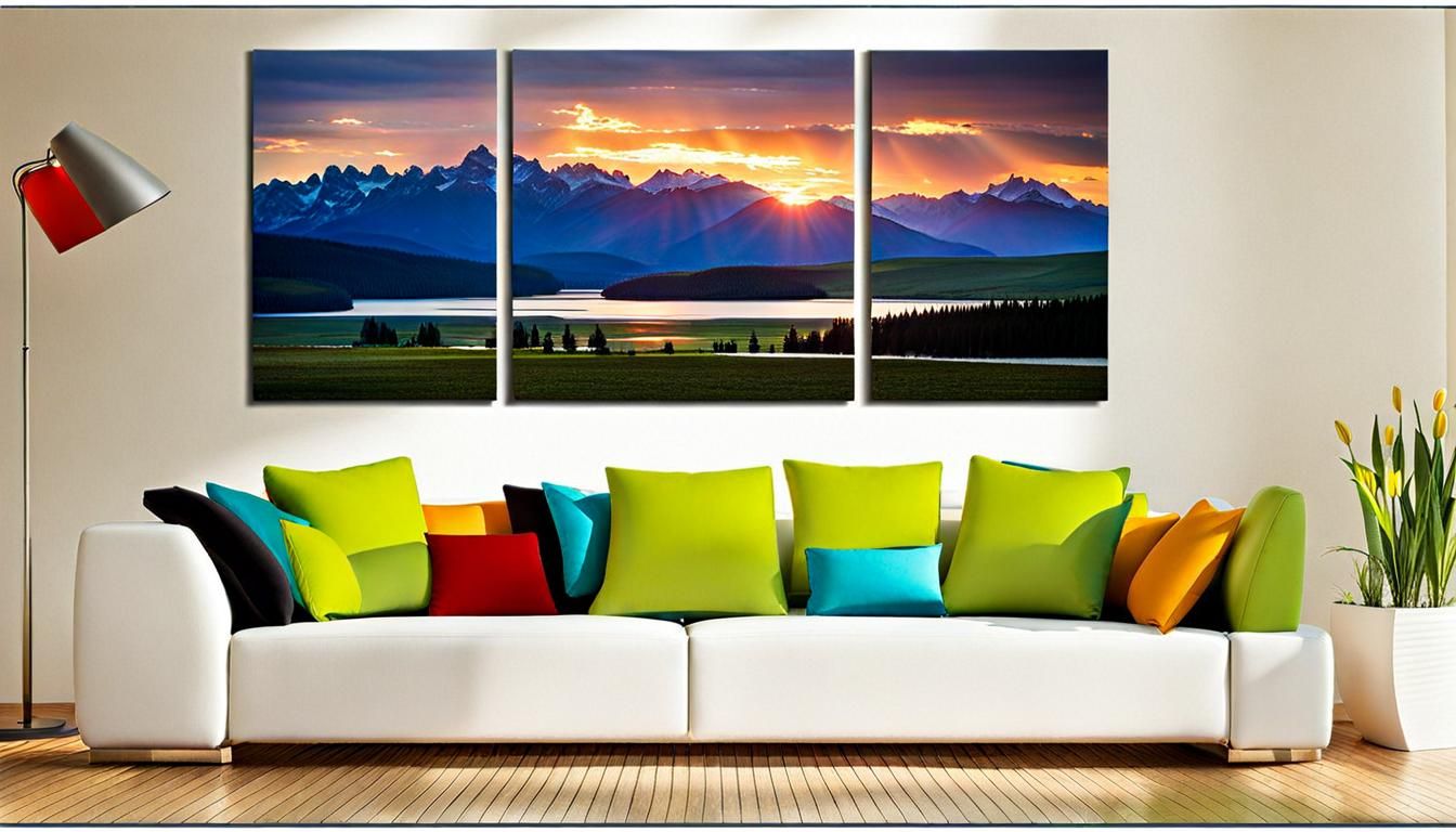 Popular Living Room Wall Art Masterpiece