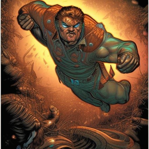 Comic Book Art of Thighs