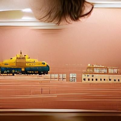 A Grand Train in Anderson-esque Style