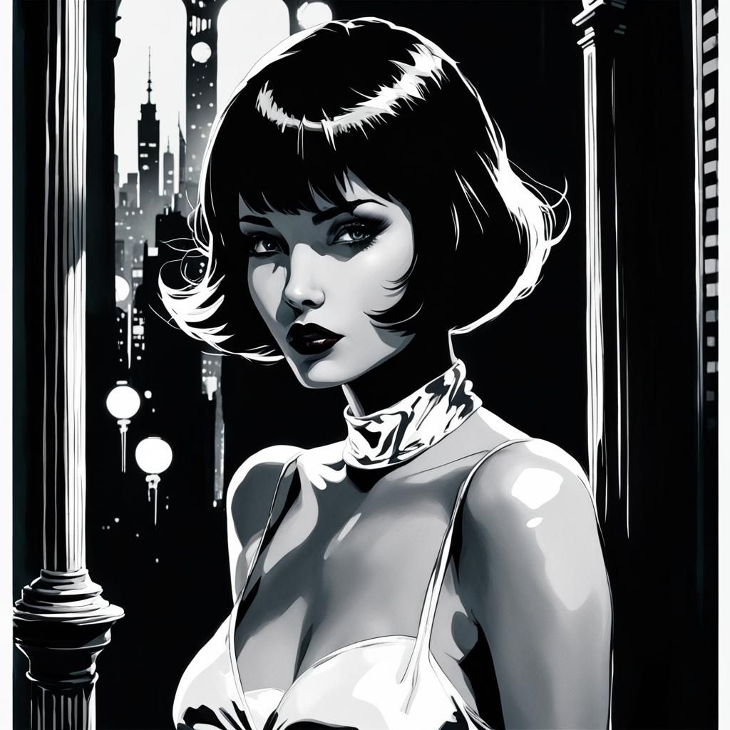 Abstract Image of Extremely Vibrant Colors