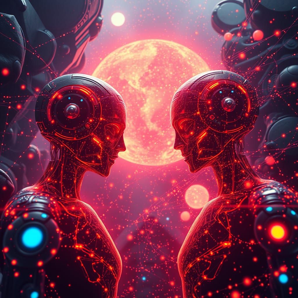 Fantastical Sci-Fi Landscape in Deep Color