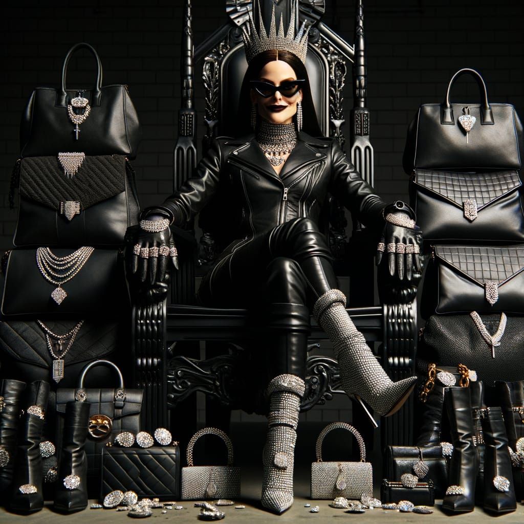 Leather Queen's Throne: Diamonds and Stolen Riches