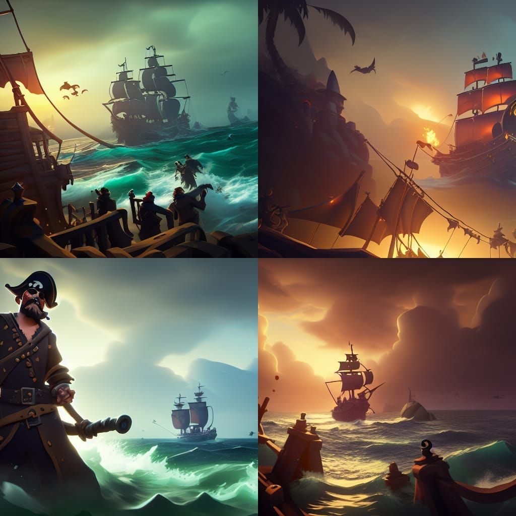 Sea of Thieves Pirate Lord Concept Art
