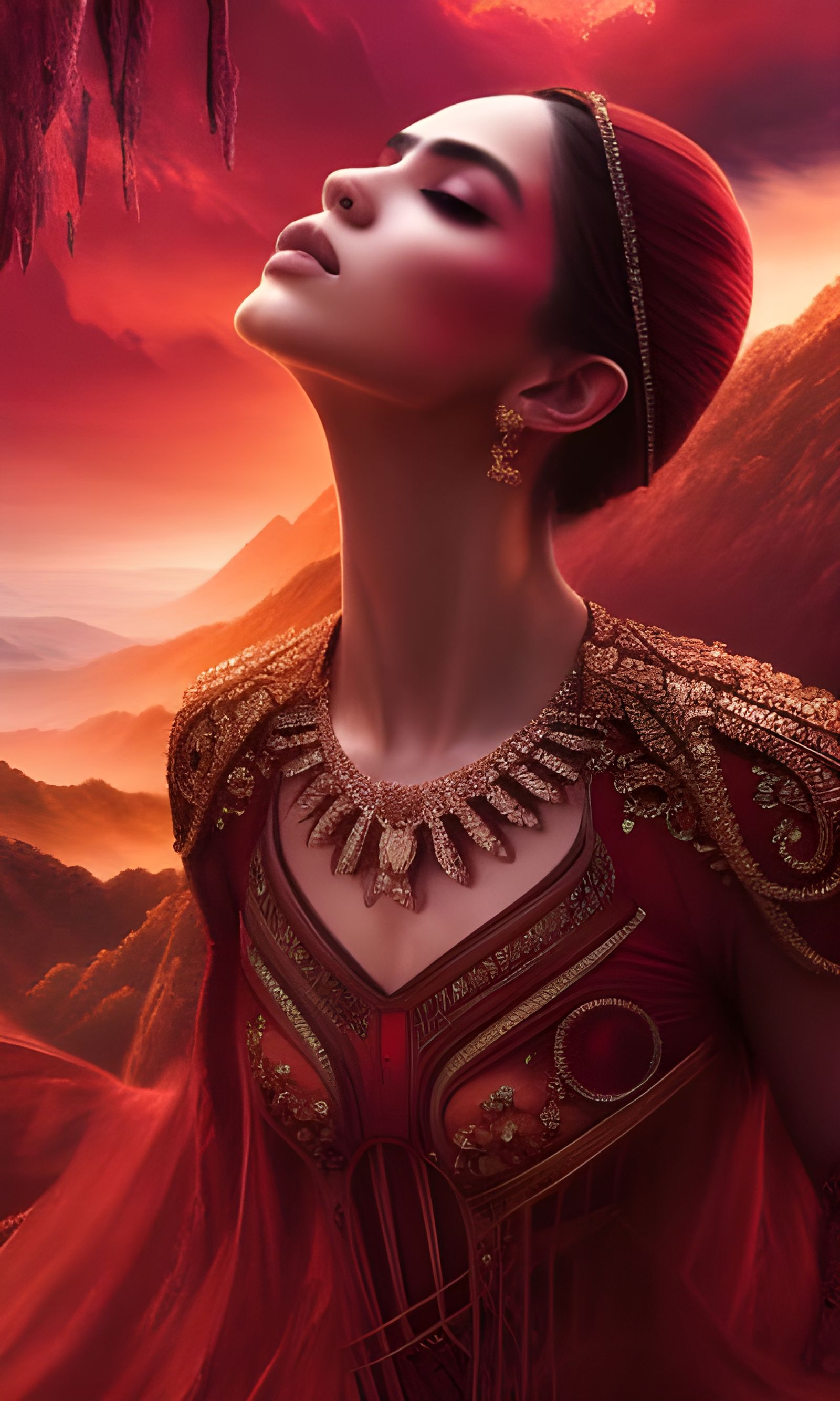 Sanguine Ruby Queen of the Red Mountains