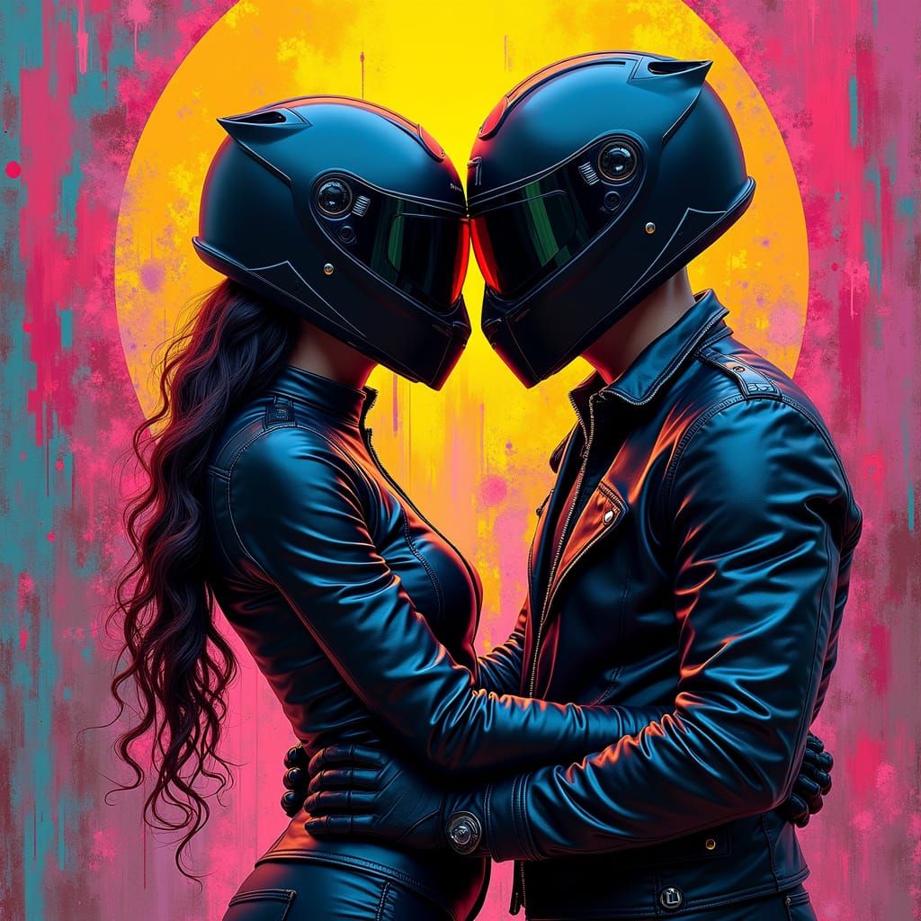 Love Amidst the Urban Graffiti