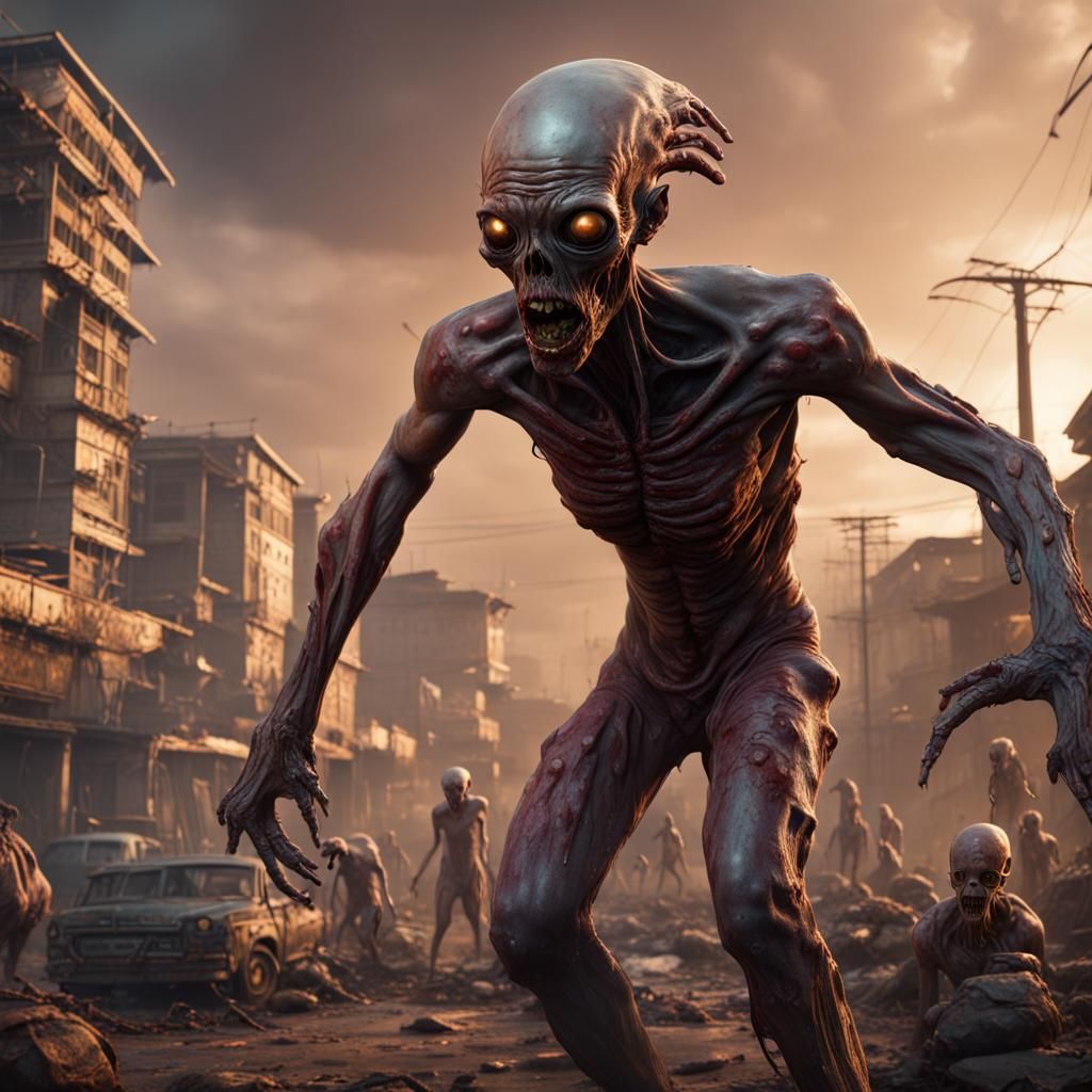 Zombie Apocalypse and Alien Invasion in Africa