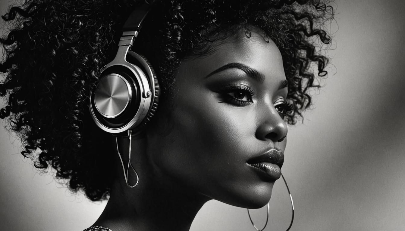 Abstract R&B and Soul Music Inspired Art