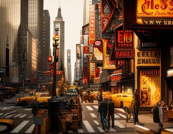 Welcome to the Hustle, Bustle of New York City