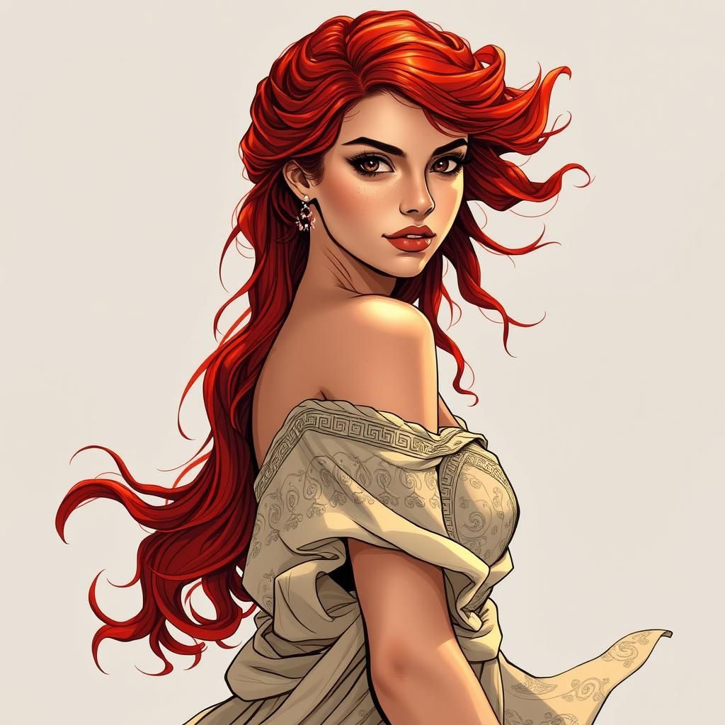 Persephone, Goddess of Spring in Comic Book Art