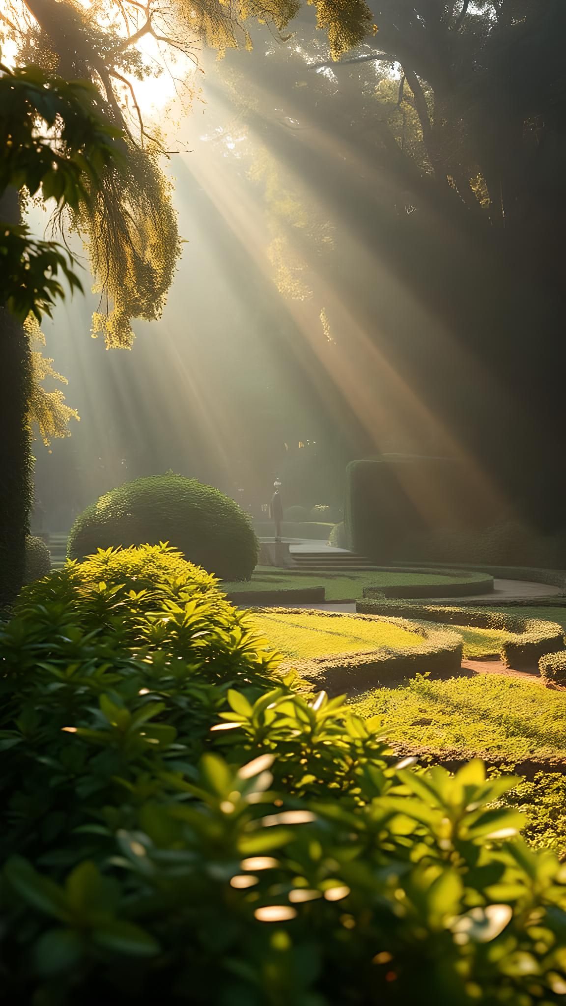 A moment lost in the beauty of Lalbagh.