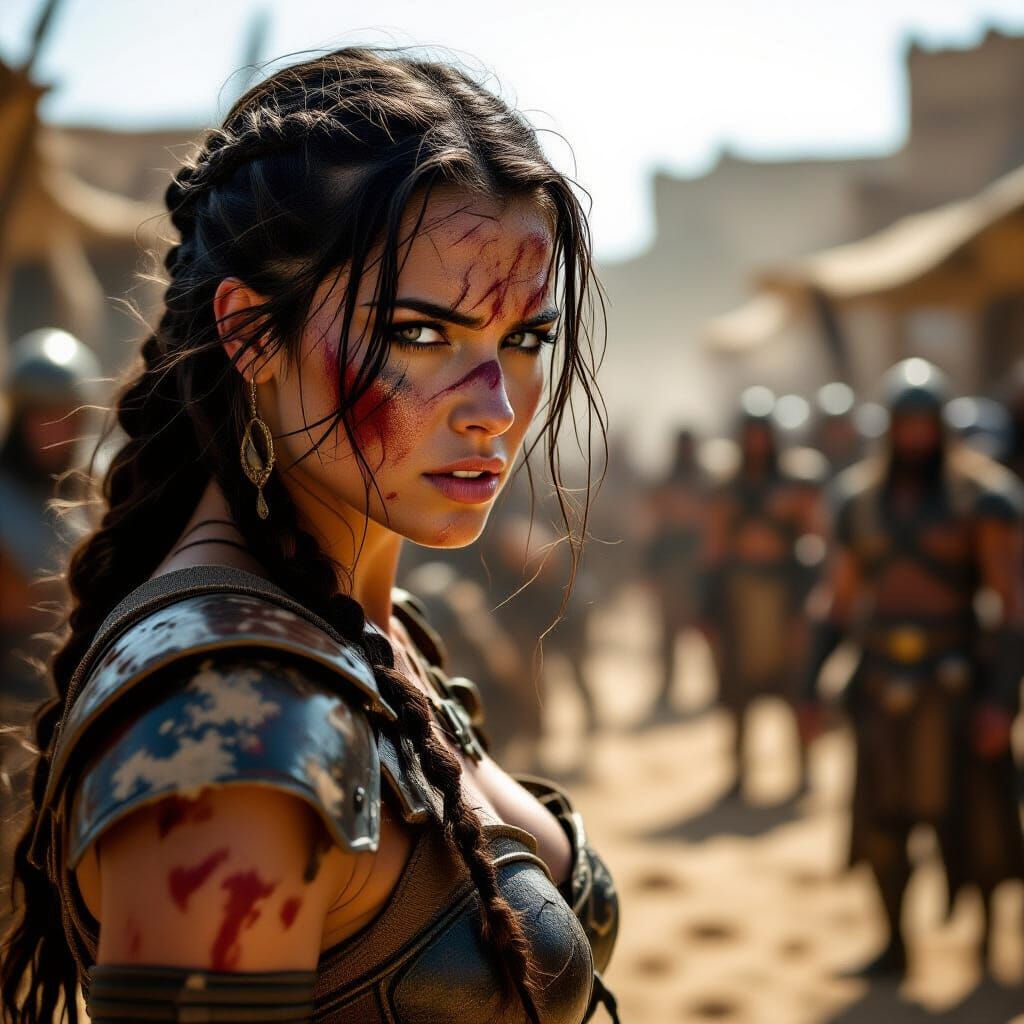 Warrior Princess Faces Aftermath of Battle