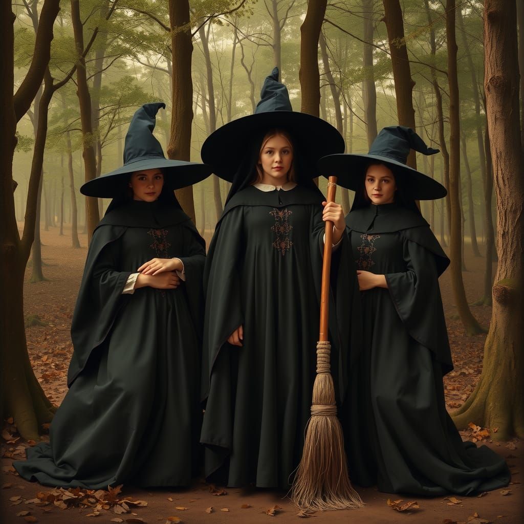 Witches in Woods: Flemish Baroque Witch Fairytale