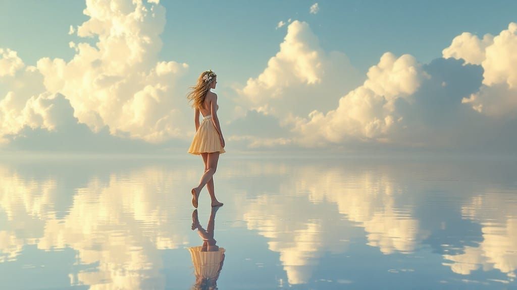 Serene Goddess of the Mirror Realm