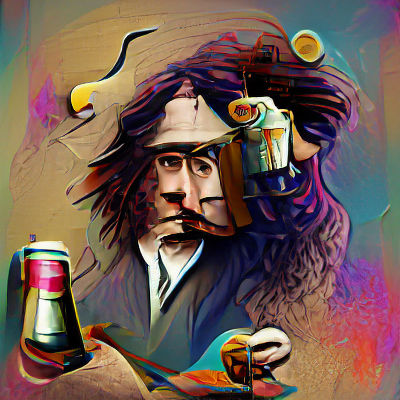 AI Generated Image from Empty Prompt