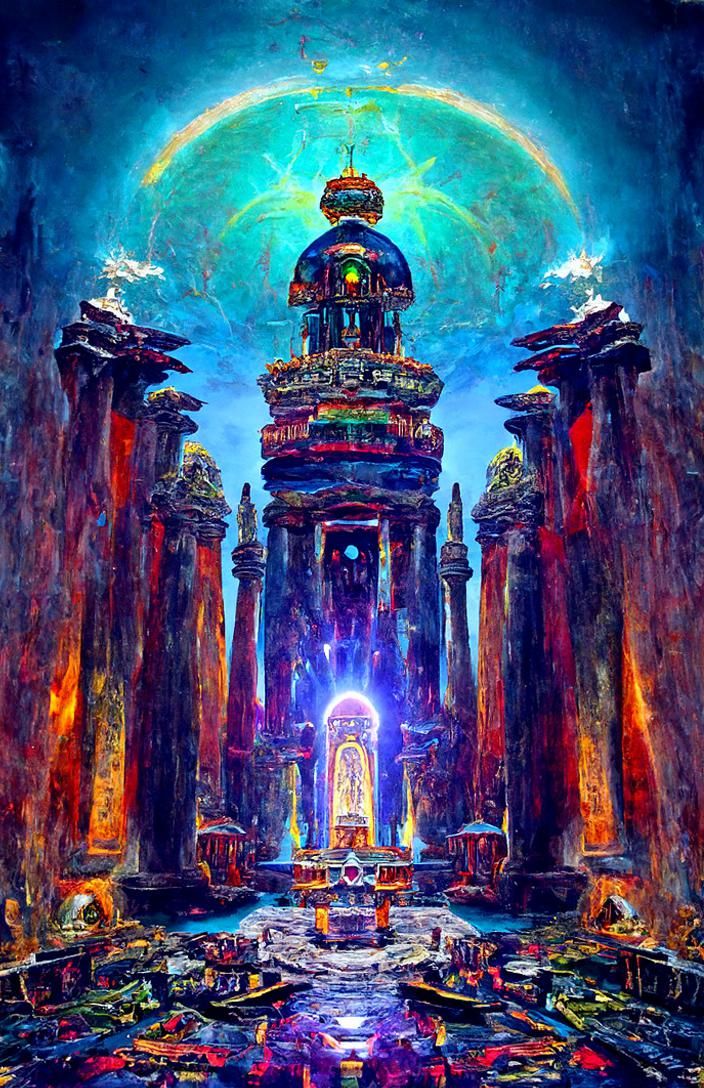 Oracle Light Temple of Tartarian Empire