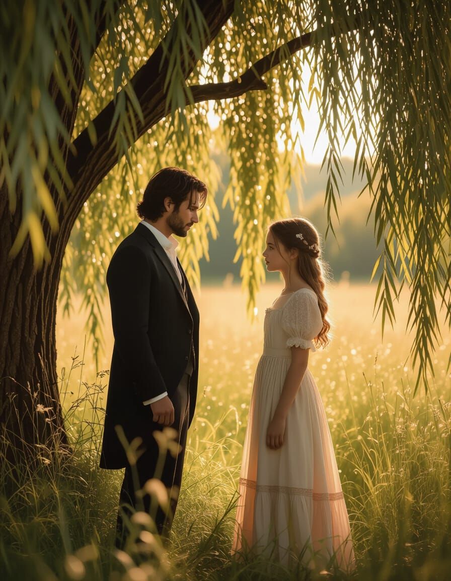 Forbidden Love in a Sunlit Meadow: Cinematic Style