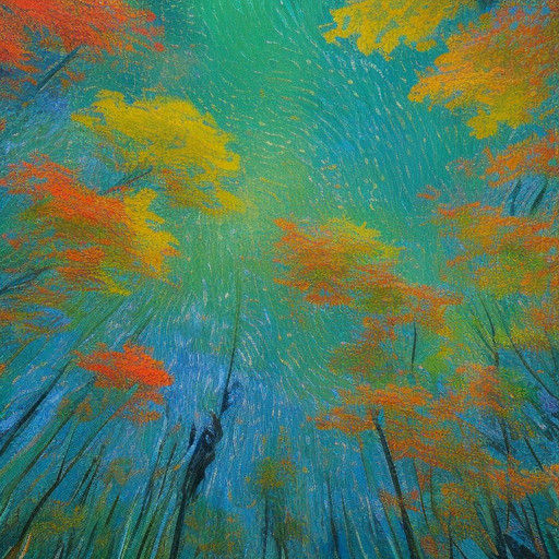 Surreal Macro Art of Swaying Acer Flowers in Soft Pastel Lig...