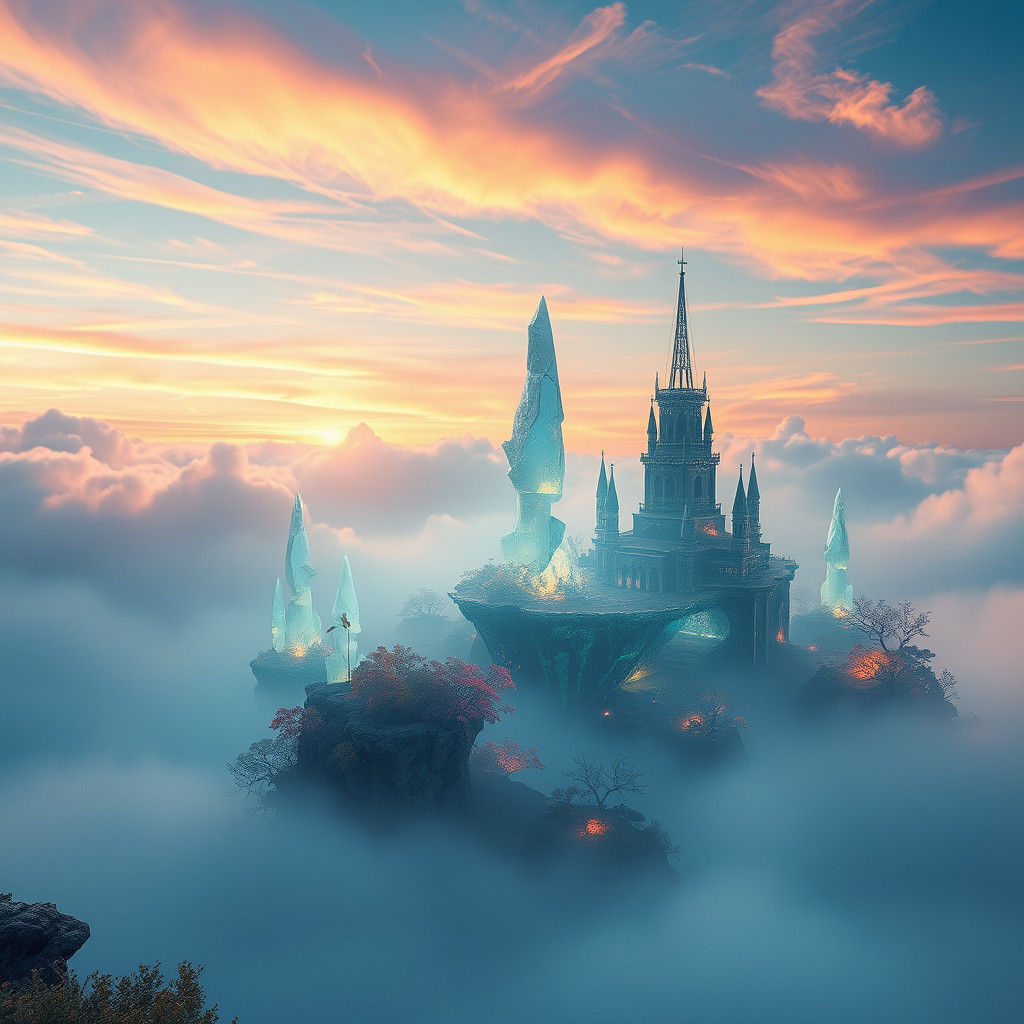 Ethereal Archipelago Dreamscape in Unreal Engine 5