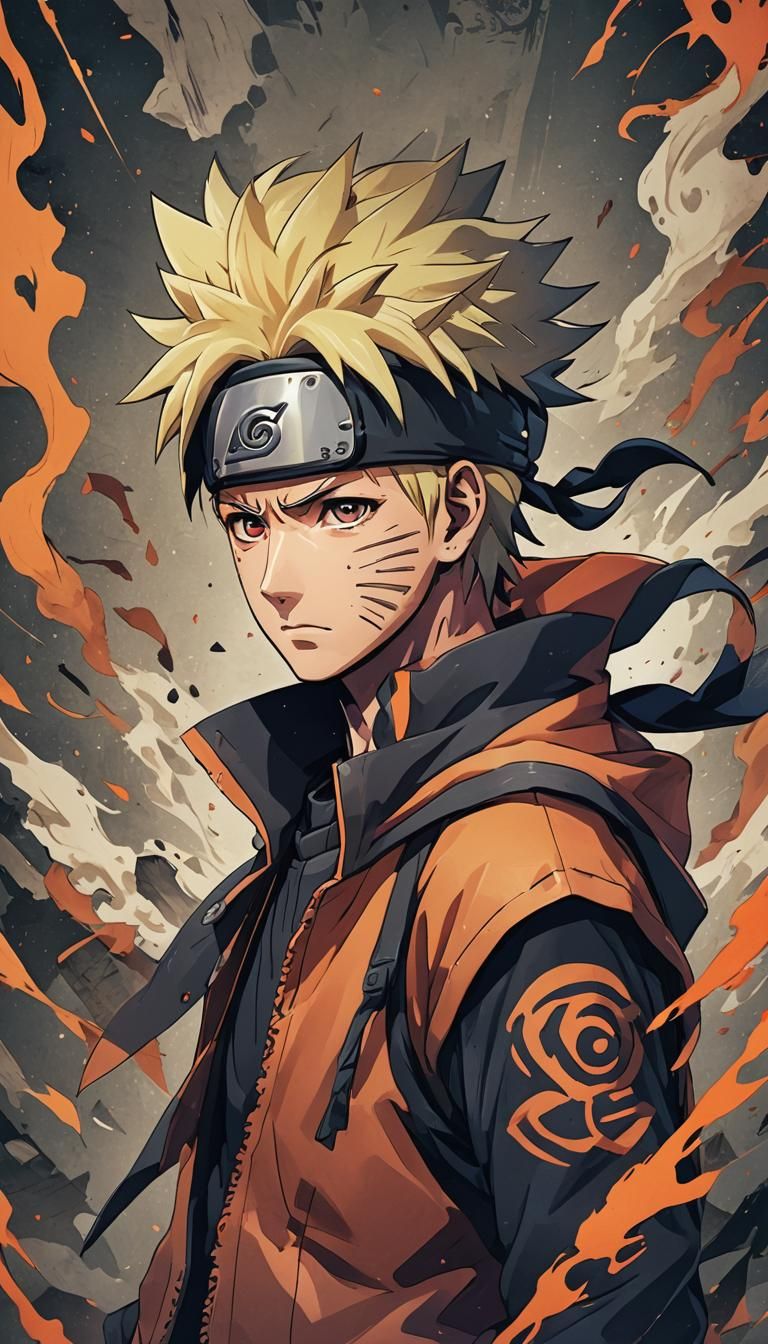 Anime Boy Masterpiece in Studio Trigger Style