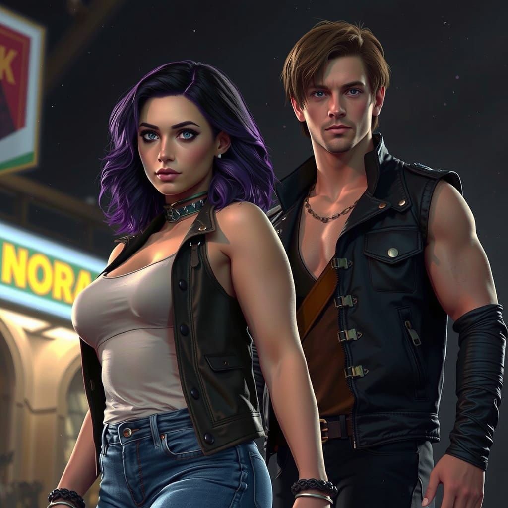 Surreal Duo Embodies Fire and Ice in a Dark, Fantastical Rea...