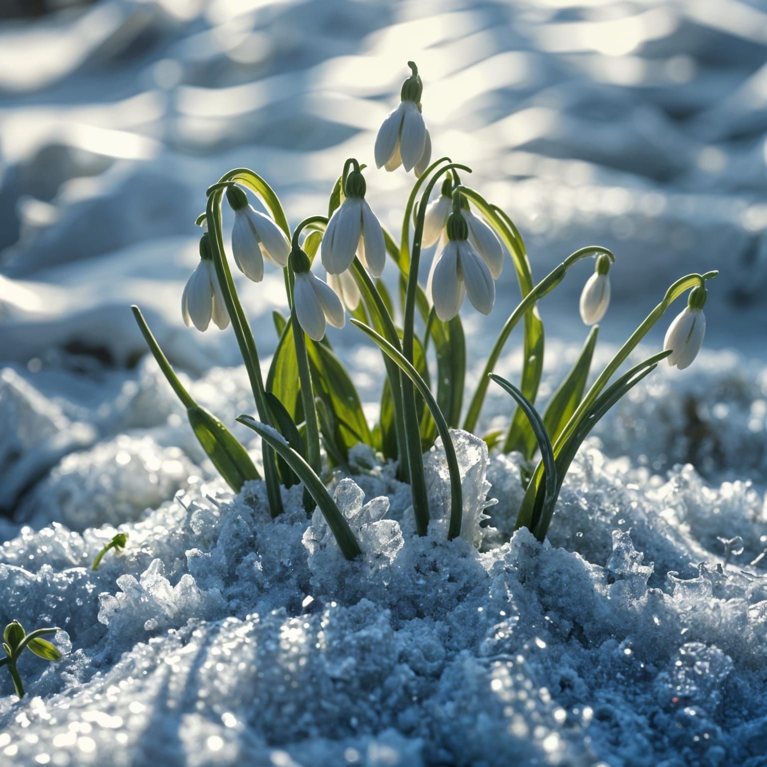 Snowdrops awakening - 2