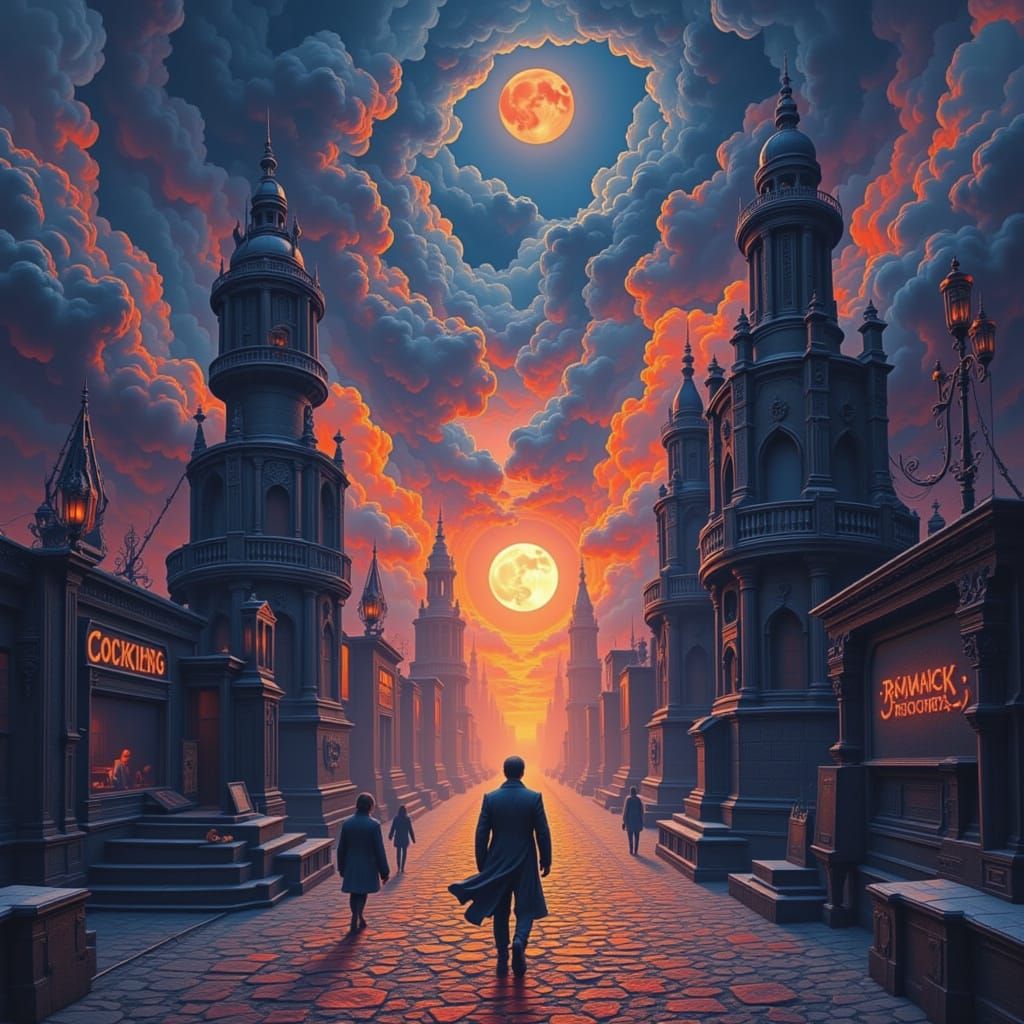 Surreal Heart Unchained: A Metaphorical Release