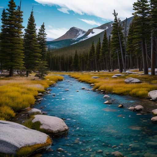 Rocky Mountain National Park Scenic View