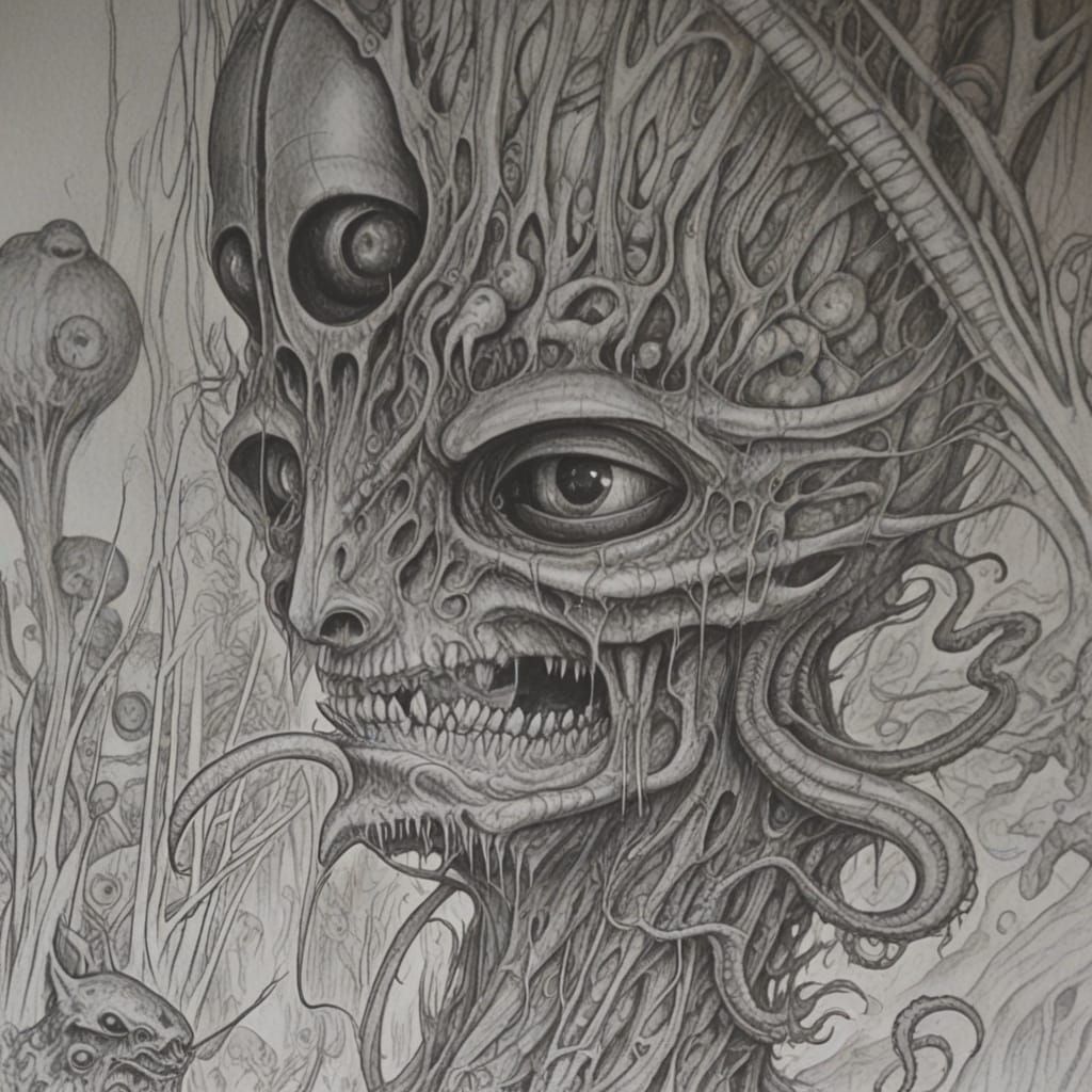 ERNST FUCHS DRAWING STYLE VARIATION - MYSTIC INSPIRATION ON ...