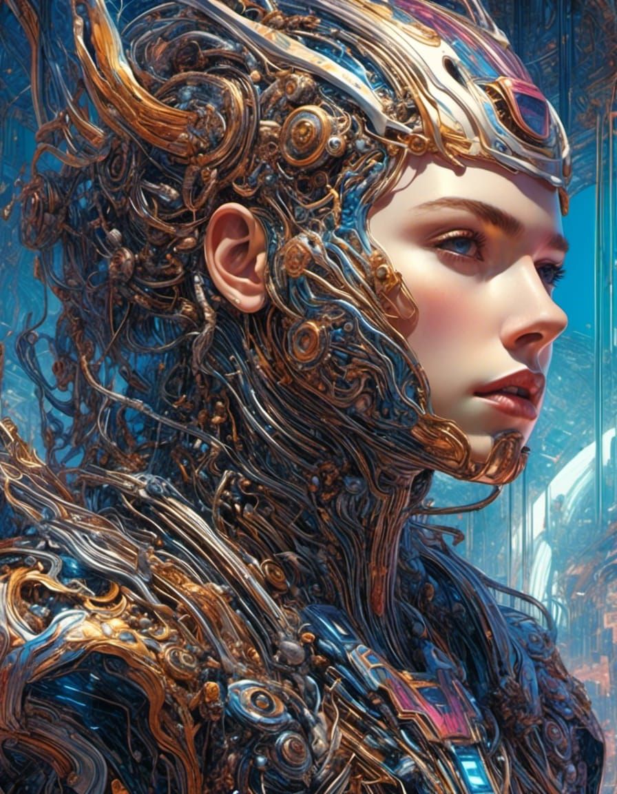 Artistic Farmer Image with Amazing Depth and Detail