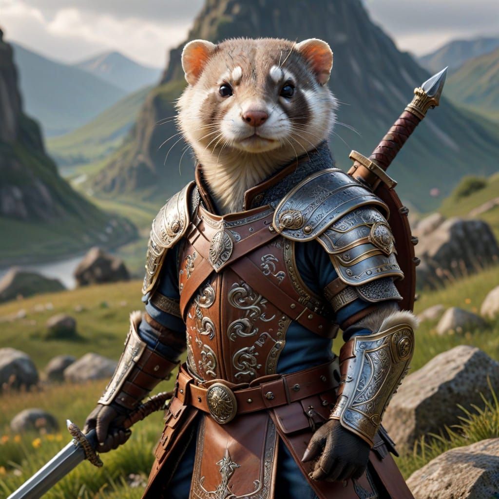 16th Century Ferret Warrior