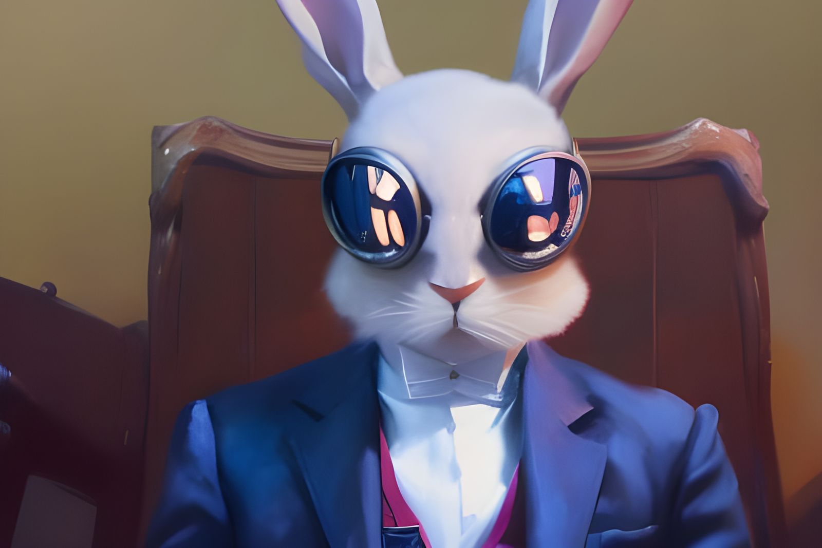 Anthro Bunny Study #1