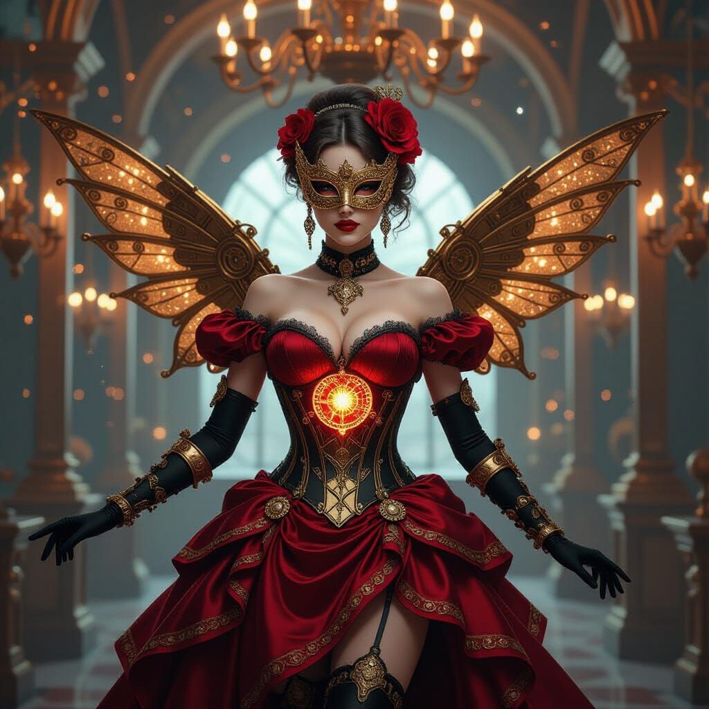 Steampunk Noblewoman at Celestial Masquerade