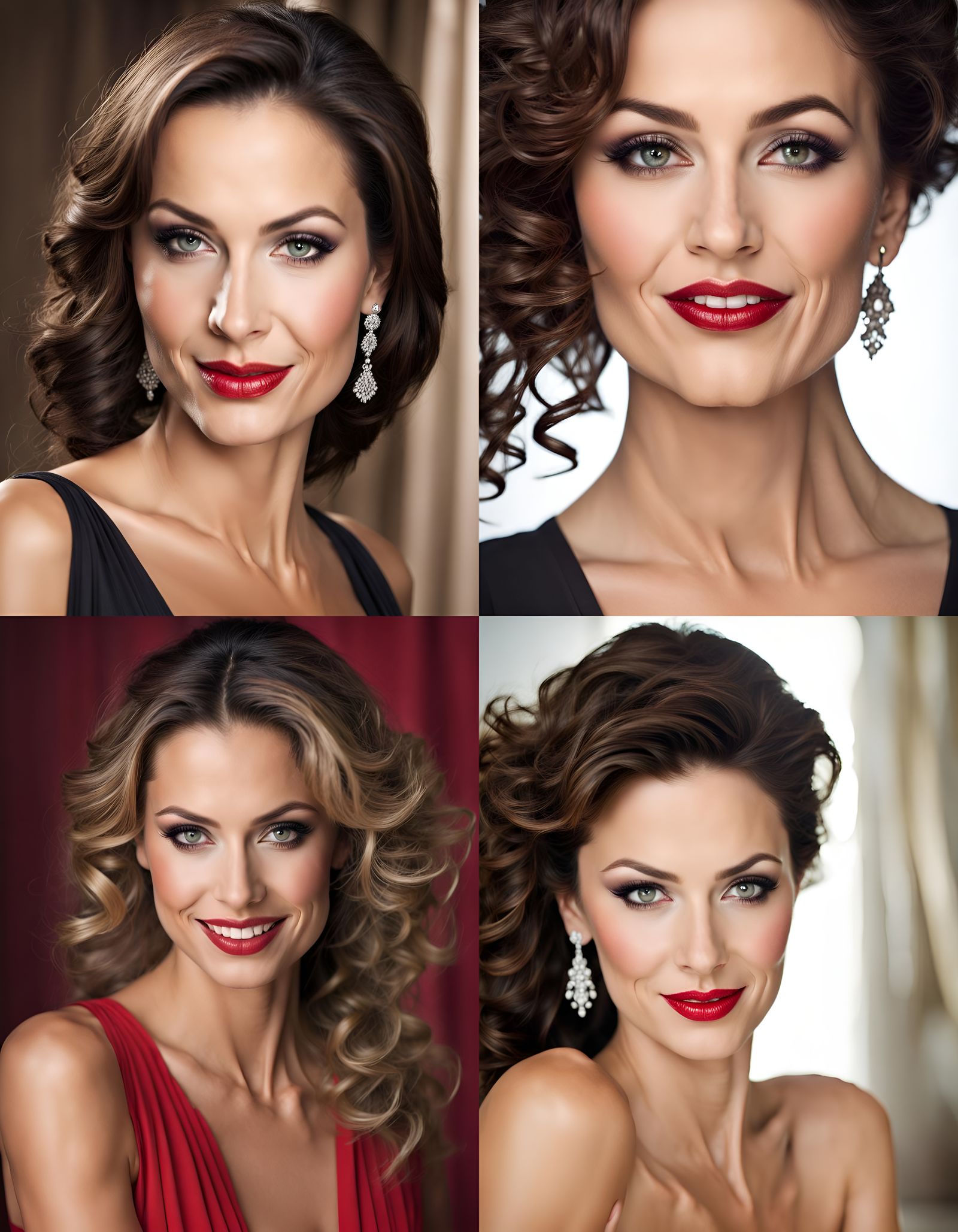 Beautiful Woman Portrait with Natural Lighting and Bokeh