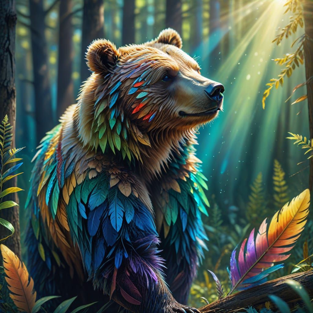 Feather bear