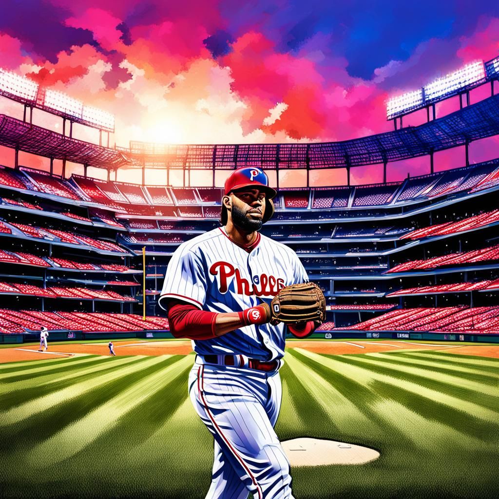 Philadelphia Phillies   on the field